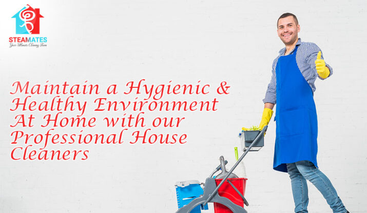 Maintain a Hygienic Healthy Environment At Home with our Professional House Cleaners