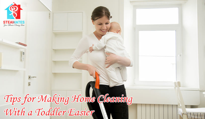 Tips for Making Home Cleaning With a Toddler Easier