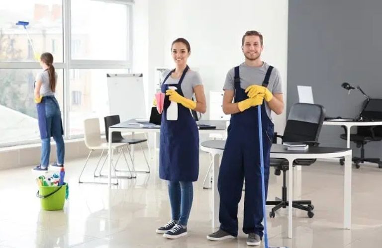 Janitorial cleaning