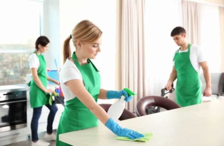 Janitorial cleaning