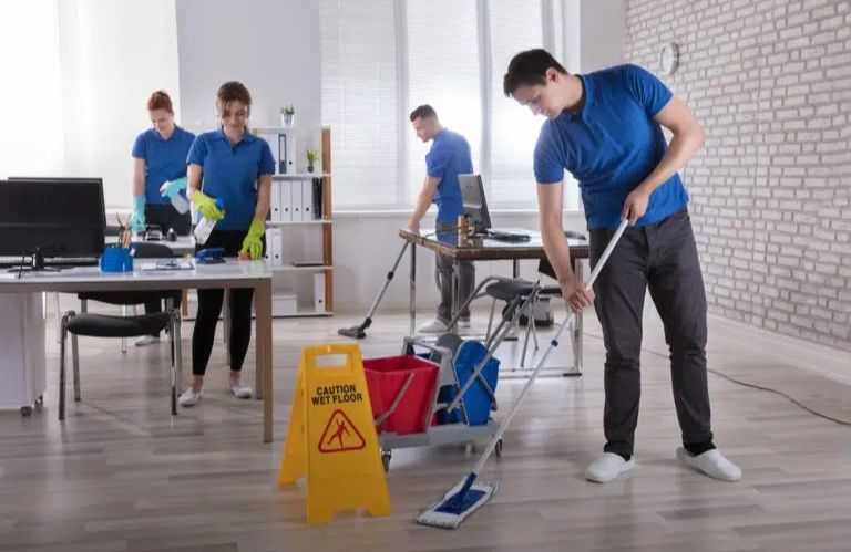 Janitorial cleaning